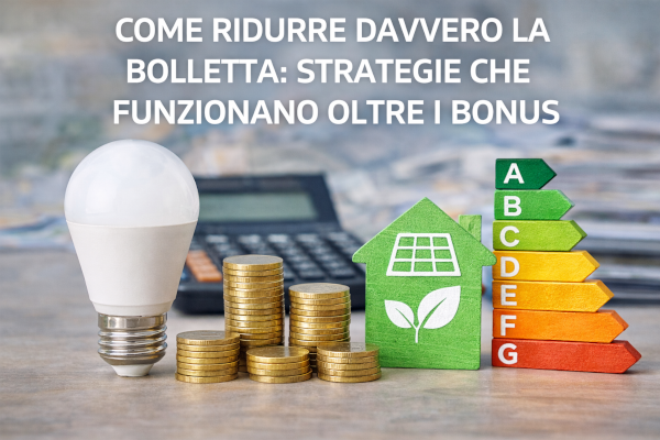come ridurre davvero la bolletta